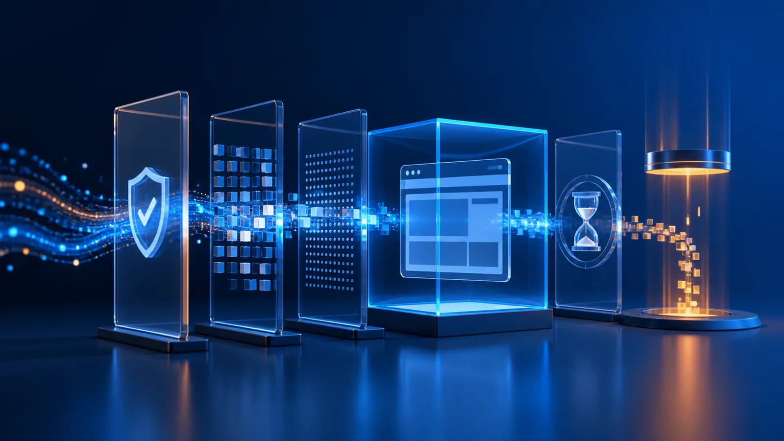 Privacy controls filtering measured visitor evidence through consent, minimization, masking, and retention boundaries.